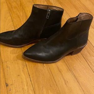 Madewell ankle boots!